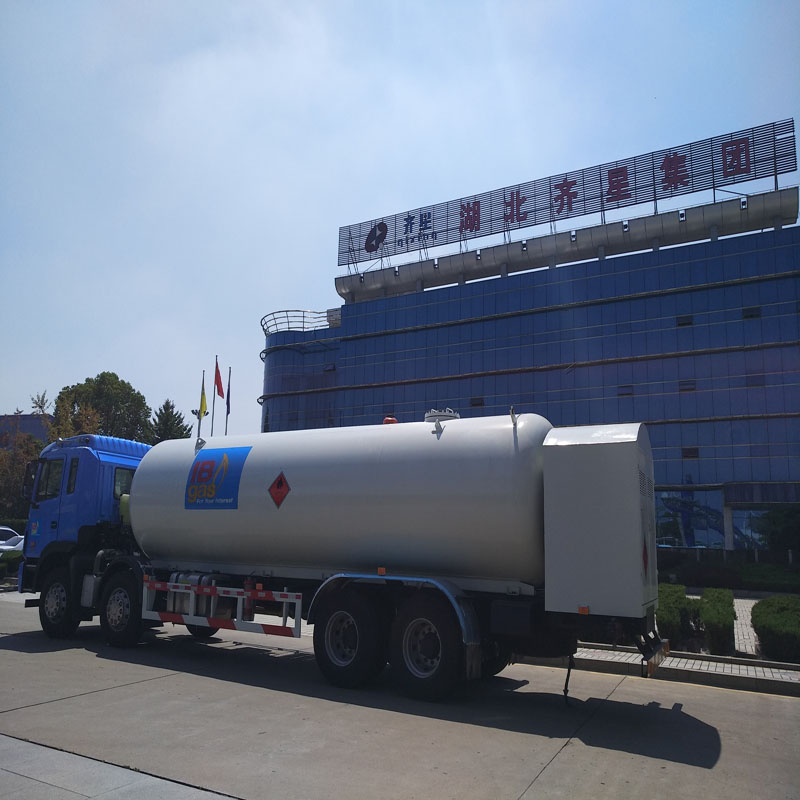 25方液化气加气车lpg槽罐车充装运输两用图片