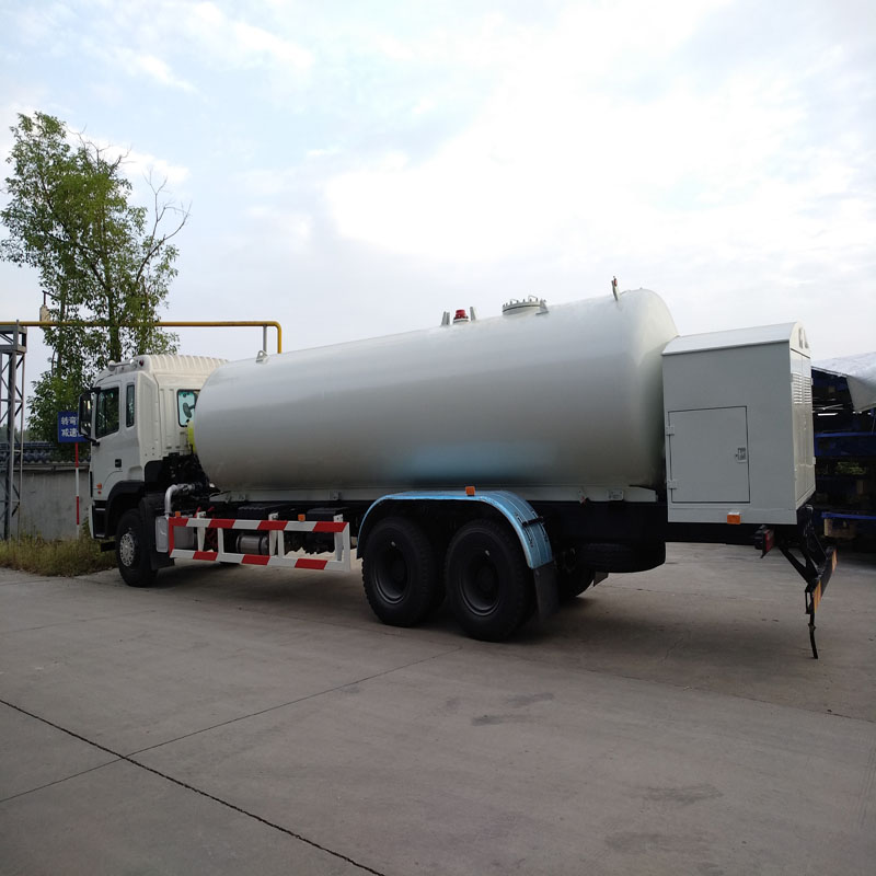 25方液化气加气车lpg槽罐车充装运输两用图片