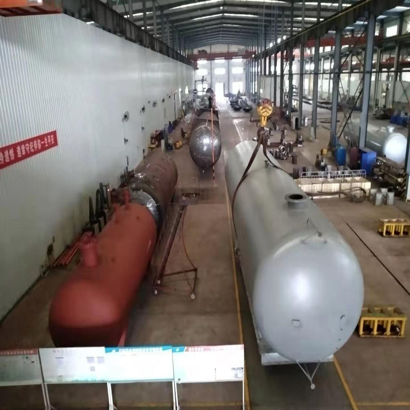 齐星牌100立方DN3200液化气储罐图片